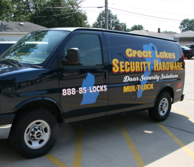 Great Lakes Security Hardware: Door Installation, Repair & Replacement - Roseville, MI - van